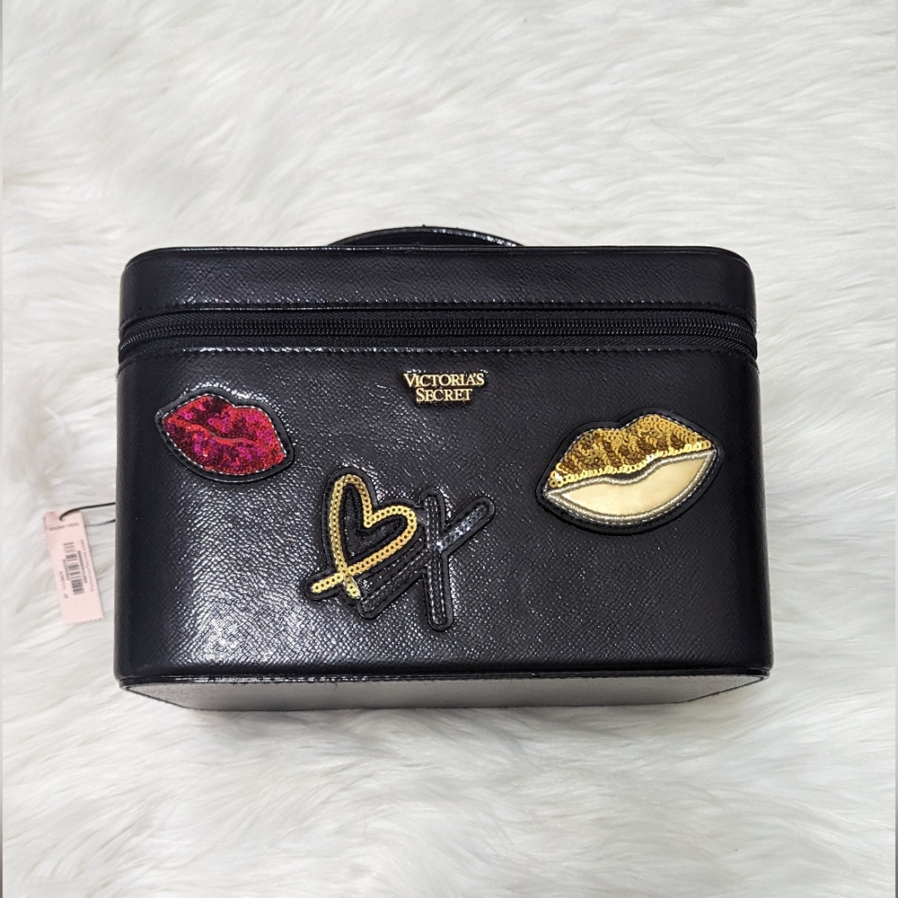 NWT Victoria's Secret Black Train Case